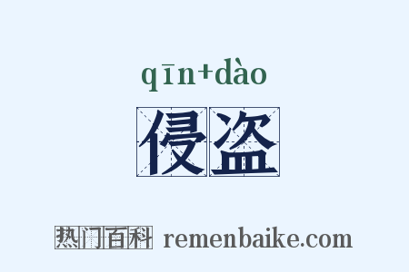 侵盗是什么意思的图片